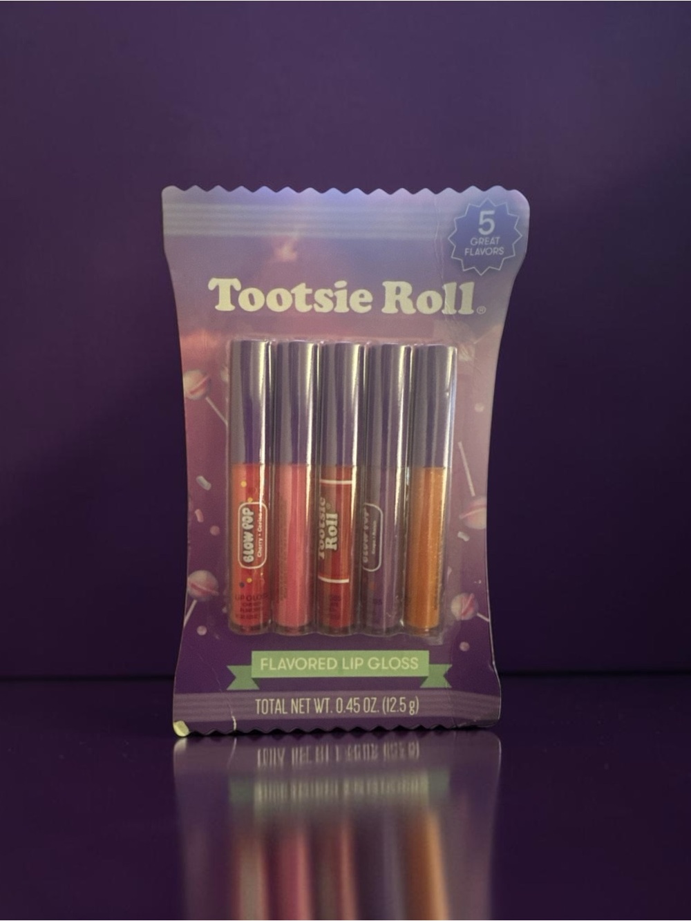 Tootsie Roll Lip Gloss Set - 5 flavors